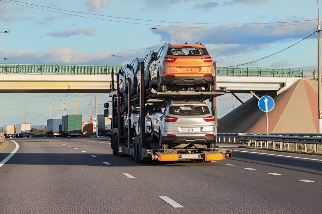 Transporte de carros en Estados Unidos